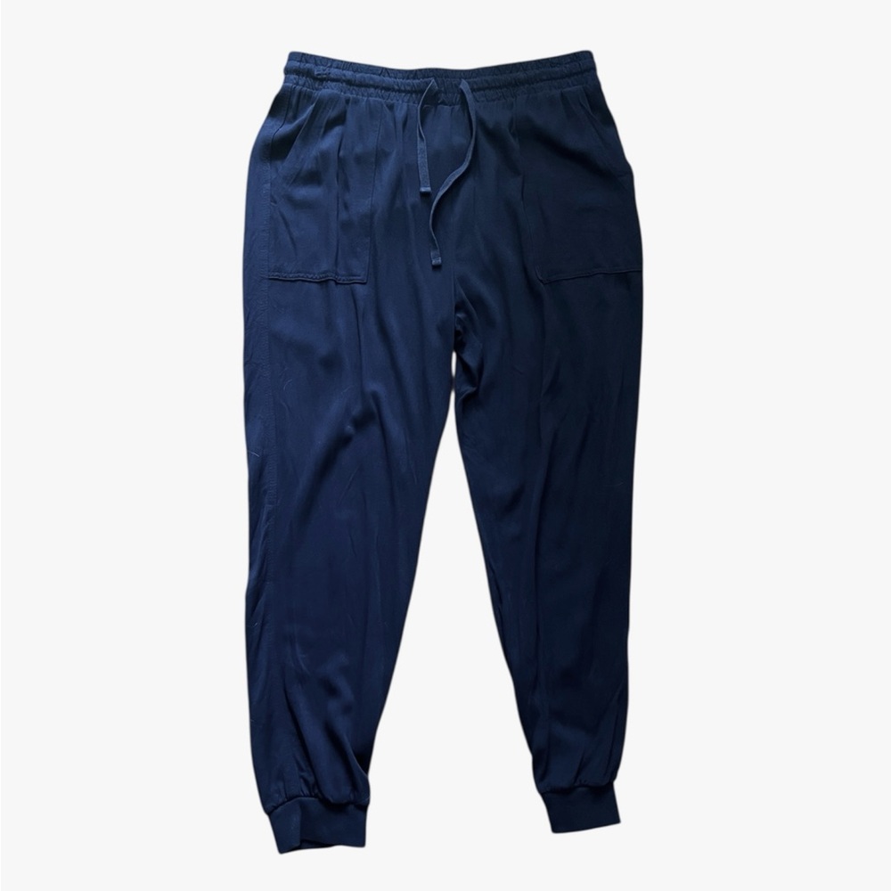 SALE! SPLENDID Joggers Dark Midnight Navy Casual Comfy Pants L